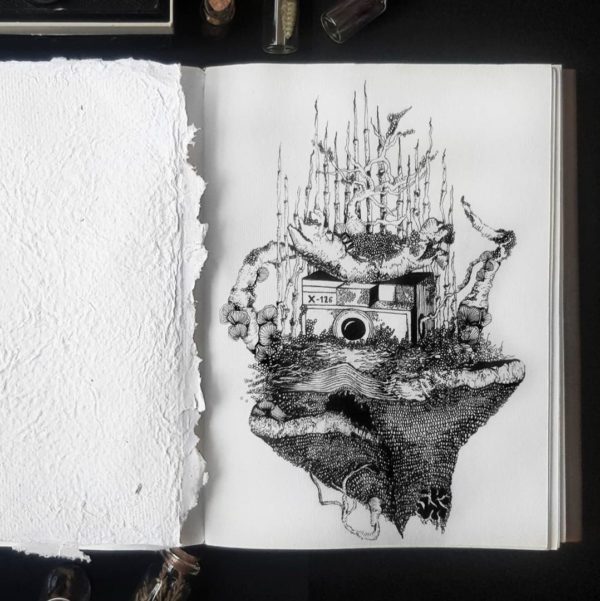 framed-art-on-paper-recycled-watani-lebanon-shop-online