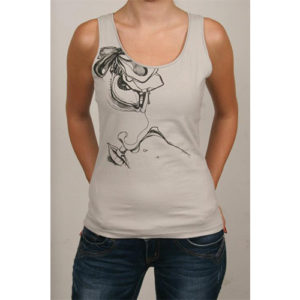 Treeshirt-t-shirt-women-face-design-t-shirt-white-watani-shop-by-online-lebanon-1