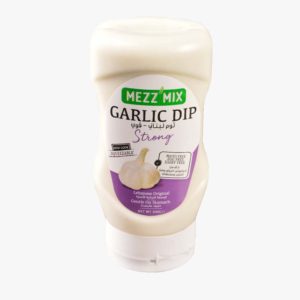 Mezzmix Garlic Dip Strong 300g 2 shop watani buy lebanese online lebanon