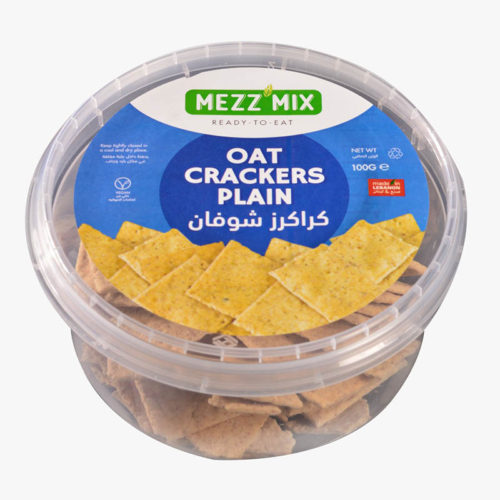 Mezzmix Oat Crackers 100g shop watani buy lebanese online lebanon
