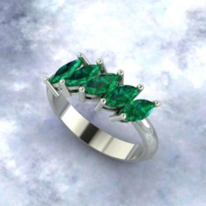 Barik-Jewelry-18k-Gold-Emerald-Stone-watani-shop-online-handmade-lebanon