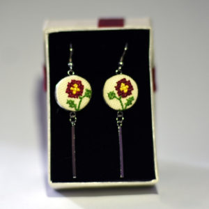 by-joudane-Silver-Earring-embroidery-handmade-accessories-watani-shop-online-lebanon